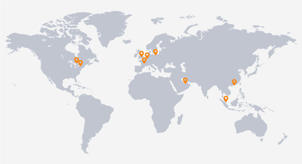 Quod Financial Locations Map