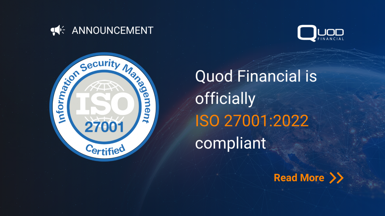 Quod Financial Achieves ISO/IEC 27001:2022 Certification