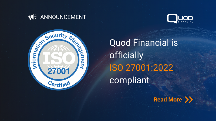 Quod Financial Achieves ISO/IEC 27001:2022 Certification